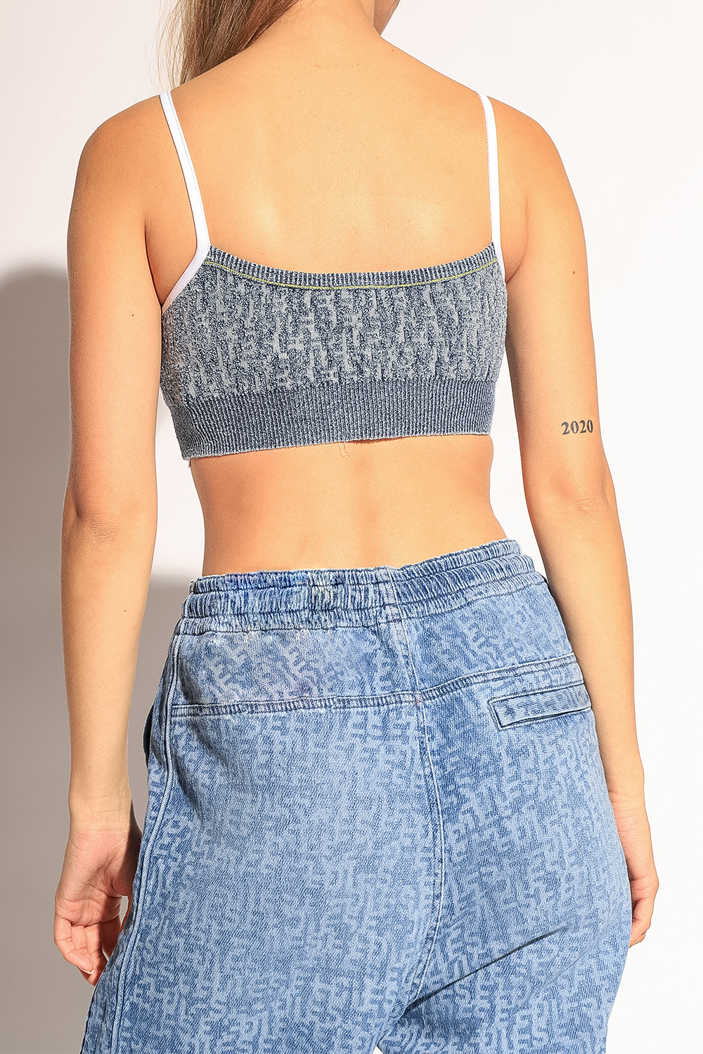 Diesel 'M-ERCILLA' crop tank top | Women's Clothing | Vitkac